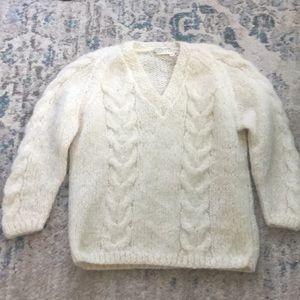 Vintage Mohair/Wool Sweater Handcrafted in Italy